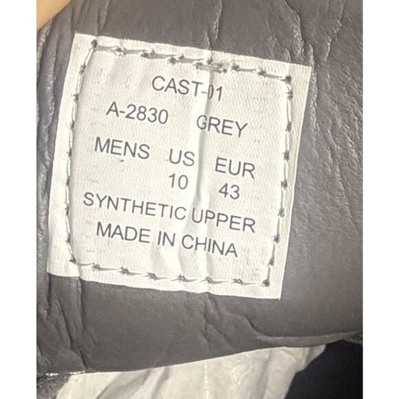 Akademiks Men's Casual Chukka Boots Size 10 Gray Ankle New With Tags Casual Wear - Picture 13 of 16